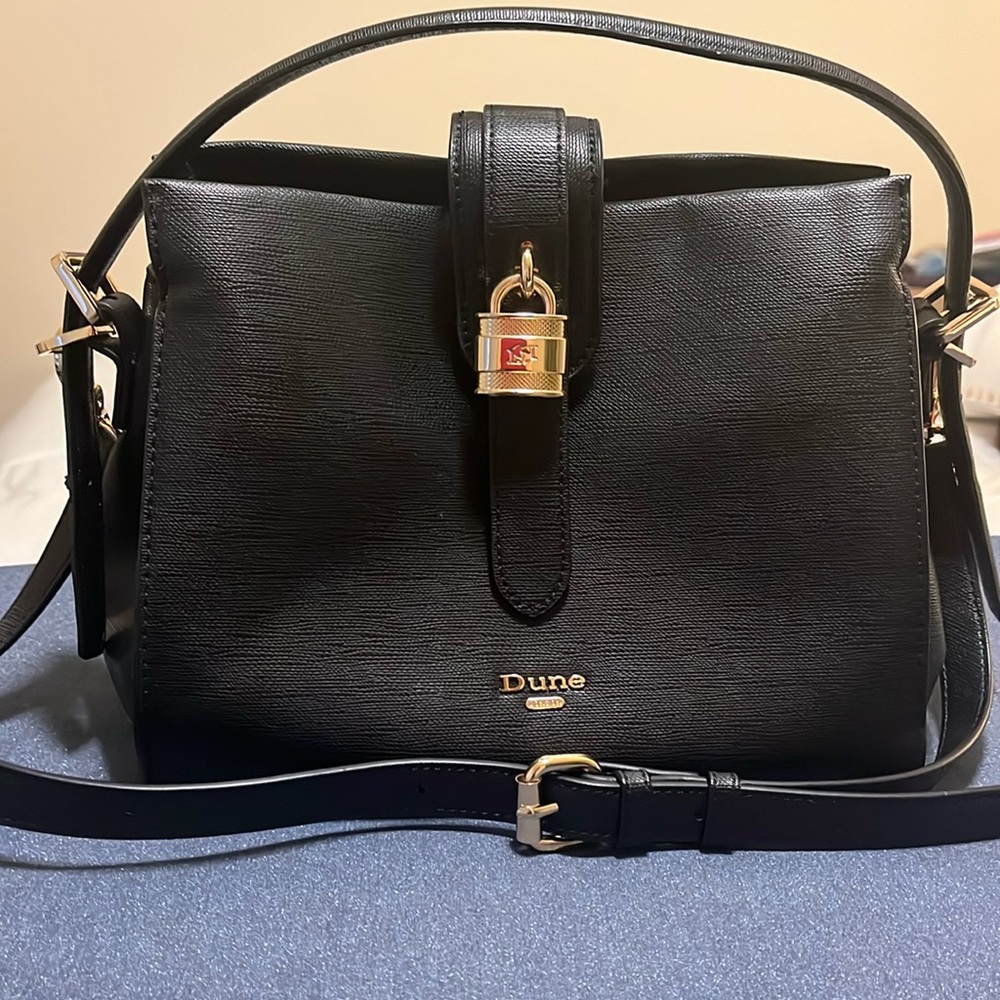 Dune London Black Crossbody Bag